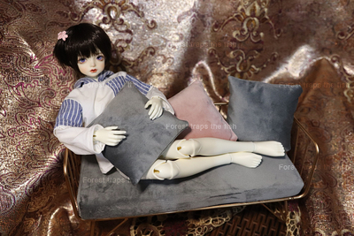 taobao agent -The Fish-Watching Mori- [Second Group] BJD furniture baby uses a casual sofa chair metal chair semi-spot