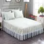 Giường ngủ bọc giường đơn mảnh bảo vệ giường ngủ bụi che phủ chống trượt mùa hè ren giường 1,5m mét 1,8m mét drap giường có viền
