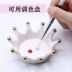 Nghệ thuật làm móng mới của Nhật Bản trong bảng màu gió lưu trữ vương miện làm móng tay giữ bút đèn chiếu bút lưu trữ giá treo dụng cụ xoay - Công cụ Nail Công cụ Nail