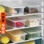Tủ lạnh gia đình hộp lưu trữ hộp lưu trữ thực phẩm hình chữ nhật với rau nhà bếp cung cấp trái cây lưu trữ với hộp nắp - Đồ bảo quản hộp cơm 3 ngăn