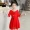 Váy bé gái mùa hè 2019 quần áo trẻ em mới váy trẻ em màu đỏ trong váy bé trai siêu ngoại mùa hè - Khác