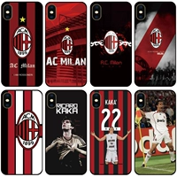 Bất kỳ mô hình tùy chỉnh mẫu vỏ điện thoại di động AC Milan iPhoneXsMaxvivoIQOO Huawei P30pro Kaka - Phụ kiện điện thoại di động ốp lưng oppo a37