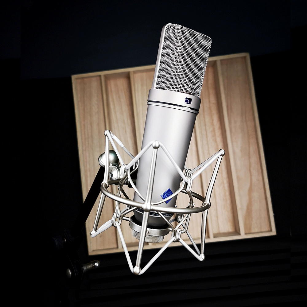 Kaka thủ công riêng tư tùy chỉnh U87 ghi âm micrô ngưng tụ micrô định hướng phát sóng trực tiếp thiết bị chuyên nghiệp - Thiết bị sân khấu