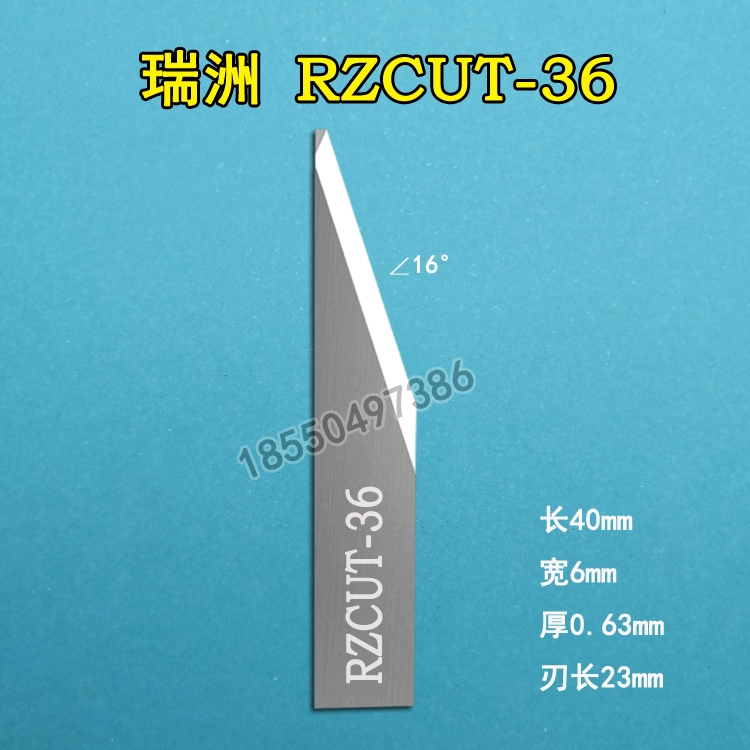 Máy cắt Ruizhou lưỡi rung RZCUT- 01 09 19 27 36 90 Số 140 máy chống dao khắc mũi phay cnc mũi cnc cắt gỗ Dao CNC