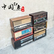 Văn hóa dân gian các đối tượng cũ hoài cổ bộ sưu tập linh tinh Cộng Hòa của Trung Quốc cổ điển đài phát thanh transistor chơi xúc xắc retro đồ trang trí cổ