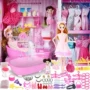 Bộ quà tặng công chúa di chuyển chung 12 bộ sẽ di chuyển búp bê Barbie đồ chơi trẻ em nữ đồ chơi trong mơ - Búp bê / Phụ kiện thế giới quà tặng