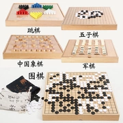 Màu đen và trắng phim hoạt hình cờ vua Trung Quốc con sự kết hợp lớn của rắn gỗ cờ vua bộ quân cờ vua trò chơi hội đồng quản trị bảy trong một cờ vua