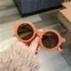 Круглые очки апельсиновый