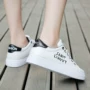 Mùa hè 2018 mới chụp giày trắng nữ giày vải phẳng Giày thể thao Hàn Quốc giày trắng học sinh giá rẻ giày sneaker nữ hot trend 2021