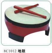 Orff Nhạc cụ Mẫu giáo Âm nhạc Trẻ em Đồ chơi Lớp học Âm nhạc Nhạc cụ Trống 20 cm bộ đồ chơi đánh trống cho bé