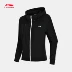 Chính hãng Li Ning Bà Hoodie 2018 Thu mới Áo khoác dài tay Áo thể thao rộng AWDN264-1-3 - Thể thao lông cừu / jumper áo hoodie tay ngắn Thể thao lông cừu / jumper