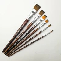 6 красных стержней плоской головки (короткий полюс)