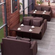 Nội thất ghế sofa ăn sáng tạo Cá tính cửa hàng trà thẻ chỗ ngồi thương mại khu vực phòng kinh doanh câu lạc bộ nghiên cứu - FnB Furniture