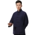 Tang phù hợp với nam Trung Quốc trung niên và già áo khoác cotton và áo khoác nam áo dài Trung Sơn cha trung niên ông già trang phục phong cách Trung Quốc - Trang phục dân tộc Trang phục dân tộc