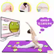 Thảm màu hồng với TV có thể chạy nhảy mat nhà gấp máy cũ đồng hồ điện - Dance pad