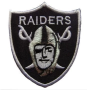Đội tuyển bóng đá Mỹ dán vải dán băng dính dày NFL Oakland Raiders PATCH - bóng bầu dục