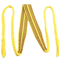 Ручная хлопковая хлопковая желтая