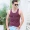 Của nam giới áo ghi lê mùa hè thể dục chặt chẽ thể thao dưới hẹp vest cotton Slim XL triều áo sơ mi áo khoác không tay nam