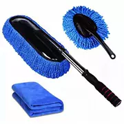 Sáp có thể thu vào xe kéo bụi cleaning lau xe ô tô lau xe rửa dụng cụ làm sạch cung cấp khăn lau nhà - Sản phẩm làm sạch xe