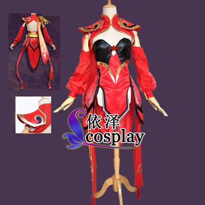 taobao agent King Glory China COS COS Overlord Farewell Mid -Skin Yu Ji COSPLAY clothing female full set of special spot
