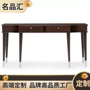 Mới Trung Quốc cao cấp bàn biệt thự nghiên cứu hiện đại bàn gỗ máy tính rắn Trung Quốc mô hình khách sạn phòng nội thất tùy chỉnh - Đồ nội thất thiết kế