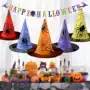 Halloween phù thủy mũ trẻ em phù thủy mũ khiêu vũ bố trí mặt dây chuyền người lớn cos ăn mặc trang trí vật tư - Sản phẩm Đảng / Magic / Hiệu suất đồ hóa trang con vật