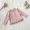 Áo mùa xuân và mùa thu 2019 nữ bé mẫu giáo gỗ tai Hàn Quốc cô gái áo nịt áo khoác phong cách phương Tây bé bông - Áo khoác