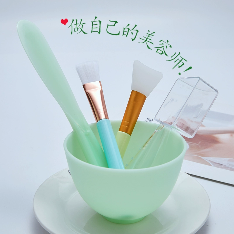 Mặt nạ silicon Bộ bát mặt nạ 2 mảnh Bộ làm đẹp Salon lớn điều chỉnh phim Stick Hộ gia đình DIY Facial Spa Brush Filling Tool - Các công cụ làm đẹp khác