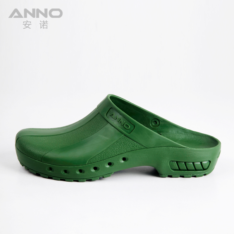 Anno / ANNO TPE phẫu thuật dép đi trong phòng hoạt động không trơn trượt giày cho nam giới và phụ nữ quan tâm thí nghiệm y tá bảo vệ giày dép 