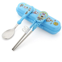 Палочки для еды, синий комплект, 3 предмета