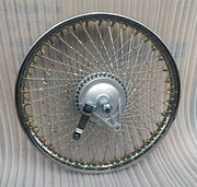 Xe máy CG125 vành sau sửa đổi retro vòng thép 72 chủ đề nói bánh xe mã hóa 18 inch vòng thép - Vành xe máy