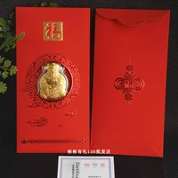 2024 Dragon Year's Gold Foil Red Convelope Fortune Gods Red Convelom