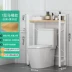 Kệ con lăn lật mở máy giặt sàn toilet toilet toilet phòng tắm phía trên ban công giá đựng đồ chân máy giặt chống rung electrolux đế máy giặt Kệ máy giặt, máy sấy