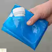 Bình đựng nước mềm cầm tay có thể gấp ngoài trời Bình đựng nước cầm tay túi nước thể thao túi nước uống cộng với ba lô nước - Thiết bị nước / Bình chứa nước