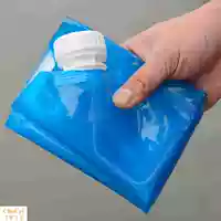 Bình đựng nước mềm cầm tay có thể gấp ngoài trời Bình đựng nước cầm tay túi nước thể thao túi nước uống cộng với ba lô nước - Thiết bị nước / Bình chứa nước thùng phuy nhựa