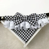 Черный сетка треугольник шарф [не может повесить тягу]