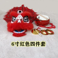 6 -INCH Red Lion (с хвостом)+барабан+набор гонгскеров
