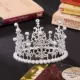 Tua ngọc tròn Vương miện tròn Rong biển Nữ hoàng Sinh nhật Vương miện Bánh trang trí Trang trí Net Red Baroque Crown - Trang trí nội thất