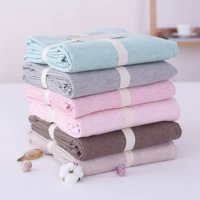 Không dán tem Tianzhu khăn trải giường cotton công thức Li một mảnh duy nhất của bông 100% cotton nệm bảo vệ bìa 1.51.8m Chuangbao - Trang bị Covers ga trải giường chun đẹp	