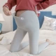 Bà bầu quần legging mùa thu nữ mùa thu và mùa đông cộng với quần nhung cotton mùa đông bụng dày quần mùa thu quần mang thai - Phụ nữ mang thai quần / quần bụng