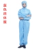 Quần áo bảo hộ lao động liền thân chống tĩnh điện có mũ trùm đầu quần áo phòng sạch chống tĩnh điện 
