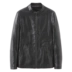 Áo thun thể thao mùa thu đông 2019 cổ áo mới màu đen cộng với chất liệu da nhung trẻ trung giản dị dành cho nam xe máy - Quần áo lông thú Quần áo lông thú