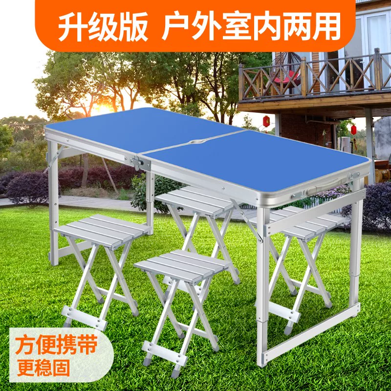 FOLDING PORTABLE TAMPLE DINING Desk Stall Tables Chair