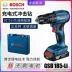 Bosch Sạc tác động Máy khoan GSB180/185 Đèn pin lithium đa chức năng của nhà khoan makita Máy khoan đa năng