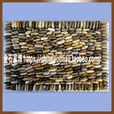 Натуральный булыжник подошва Массажная площадка/Здоровые каменные прокладки/каменная дорога/ходьба Массаж Стоун Роуд