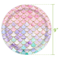 Pink Fish Scales 9 -INCH DISK*16