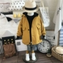 Mùa thu 2019 mới to boy phiên bản Hàn Quốc áo khoác dày hai mặt mặc áo phao nam bình thường có áo khoác lửng - Áo khoác ao quan tre em