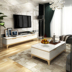 Tối giản hiện đại bàn cà phê tv tủ kết hợp bộ sơn lưu trữ căn hộ nhỏ phòng khách đồ nội thất Bộ đồ nội thất