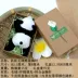 Panda sáng tạo dễ thương gấu trúc trâm cài dễ thương trên cơ thể của bạn, búp bê stereo gấu trúc nhỏ - Trâm cài phụ kiện cài áo nữ Trâm cài