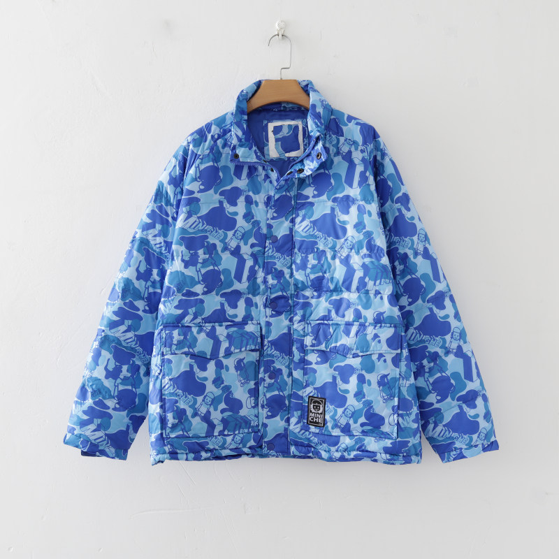 2017 mùa đông mới ấm độn bông quần áo phụ nữ giản dị của BF áo khoác áo sơ mi kích thước lớn bông áo khoác